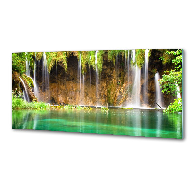 Panel do kuchni Jeziora Plitwickie