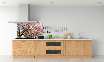 Panel dekor szkło Drzewa wiśni