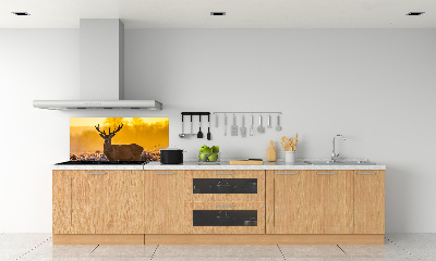 Panel lacobel Jeleń wschód słońca