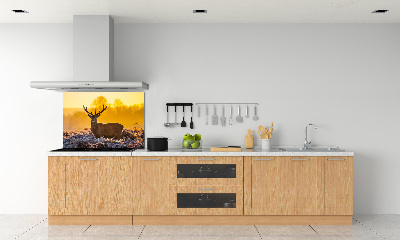 Panel lacobel Jeleń wschód słońca
