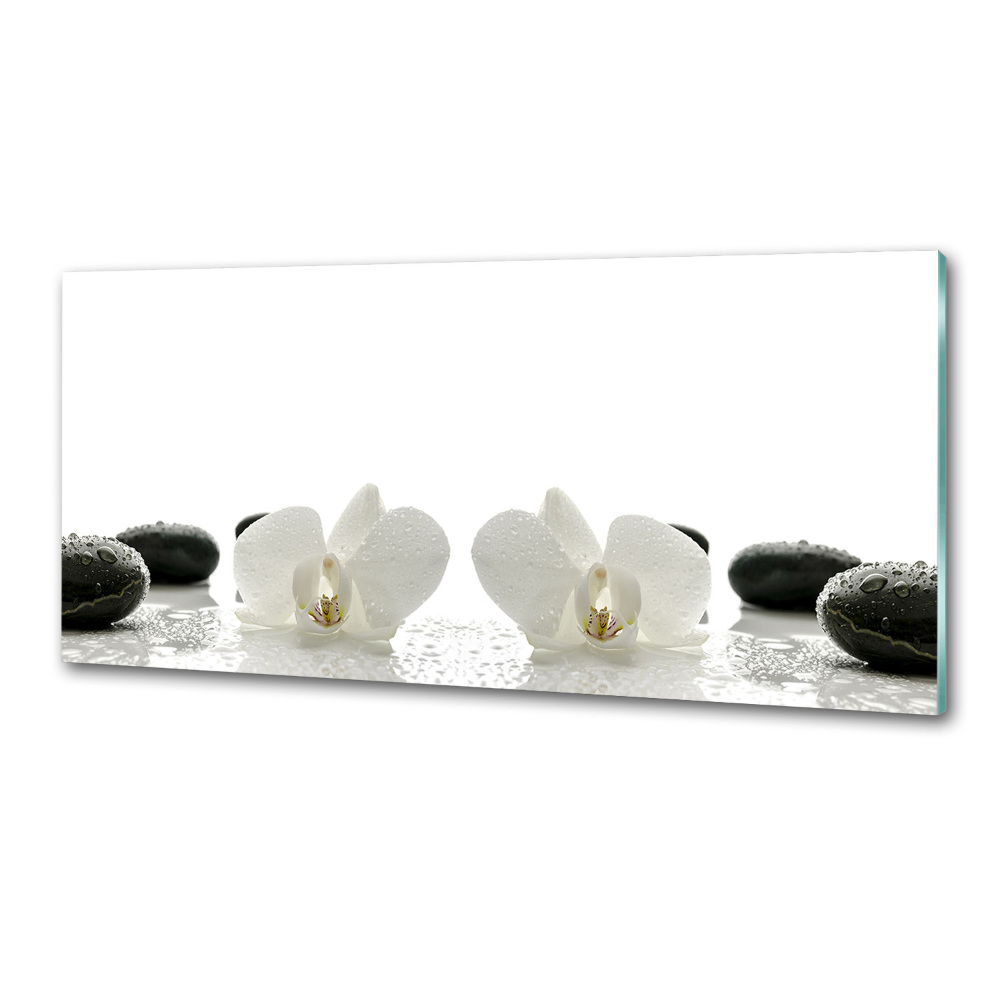 Panel między meble w kuchni Orchidea
