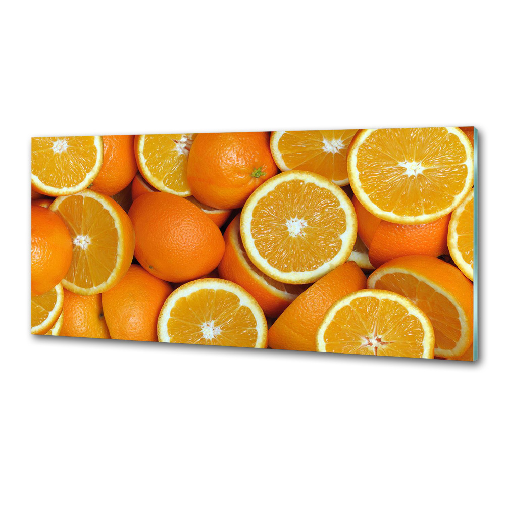 Panel do kuchni Połówki pomarańczy