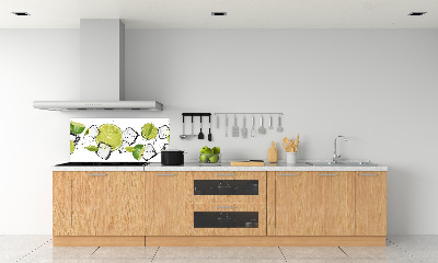 Panel do kuchni Limonka z lodem