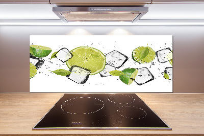 Panel do kuchni Limonka z lodem