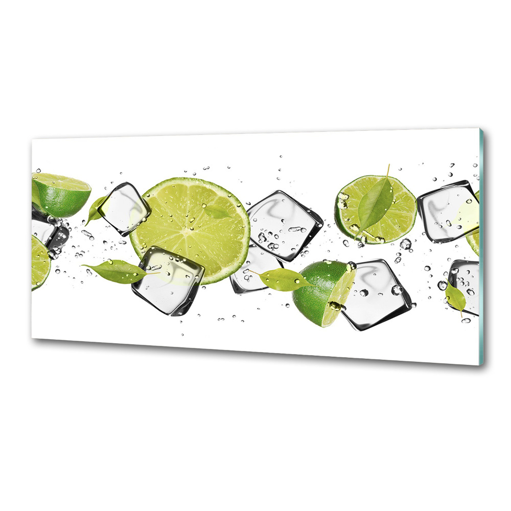Panel do kuchni Limonka z lodem