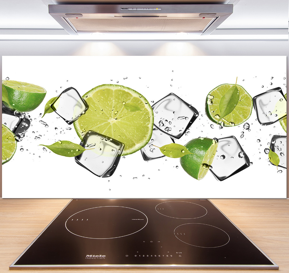 Panel do kuchni Limonka z lodem