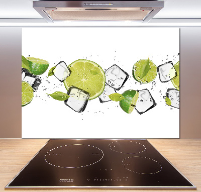 Panel do kuchni Limonka z lodem