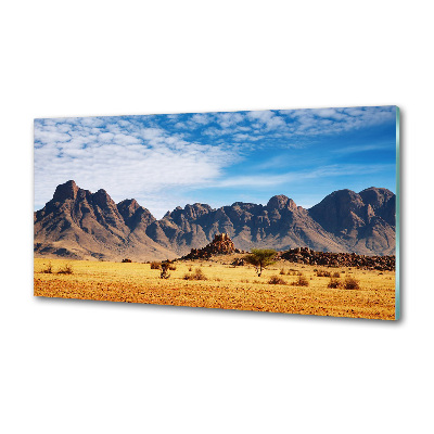 Panel do kuchni Skały w Namibii