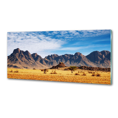 Panel do kuchni Skały w Namibii