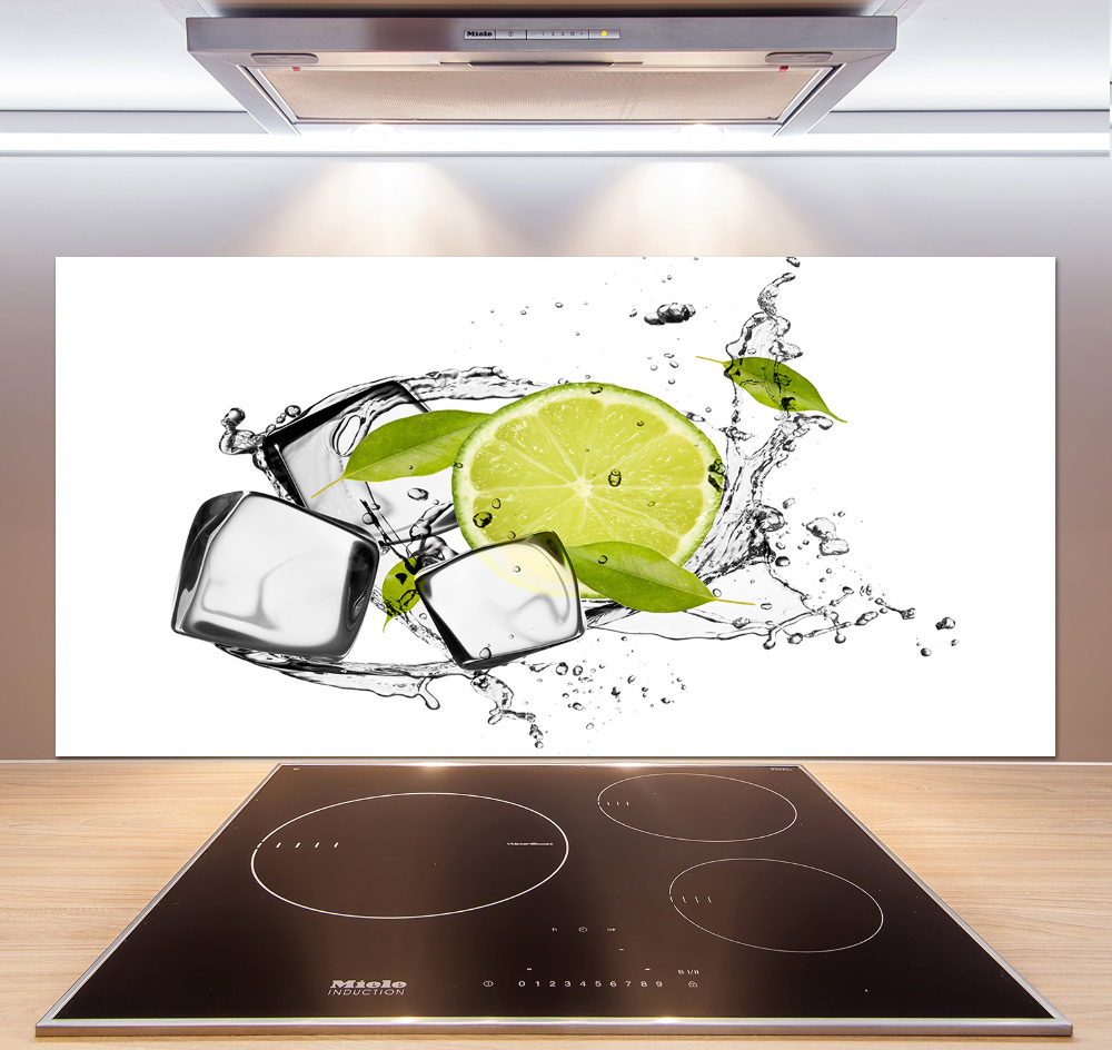 Panel do kuchni Limonka z lodem