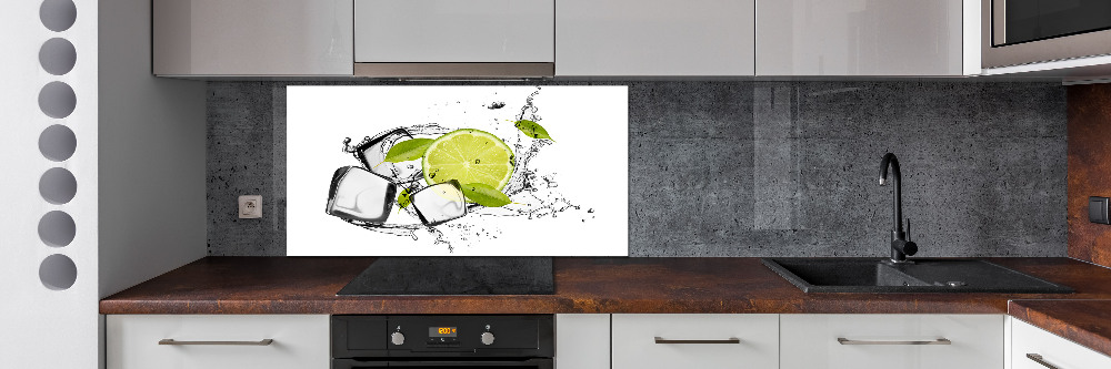 Panel do kuchni Limonka z lodem