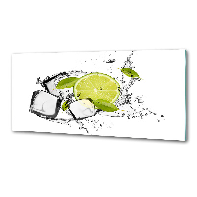 Panel do kuchni Limonka z lodem