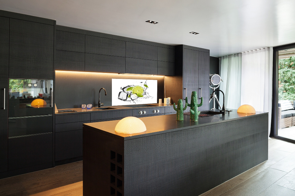 Panel do kuchni Limonka z lodem