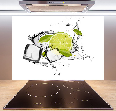 Panel do kuchni Limonka z lodem