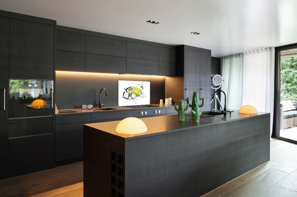 Panel do kuchni Limonka z lodem