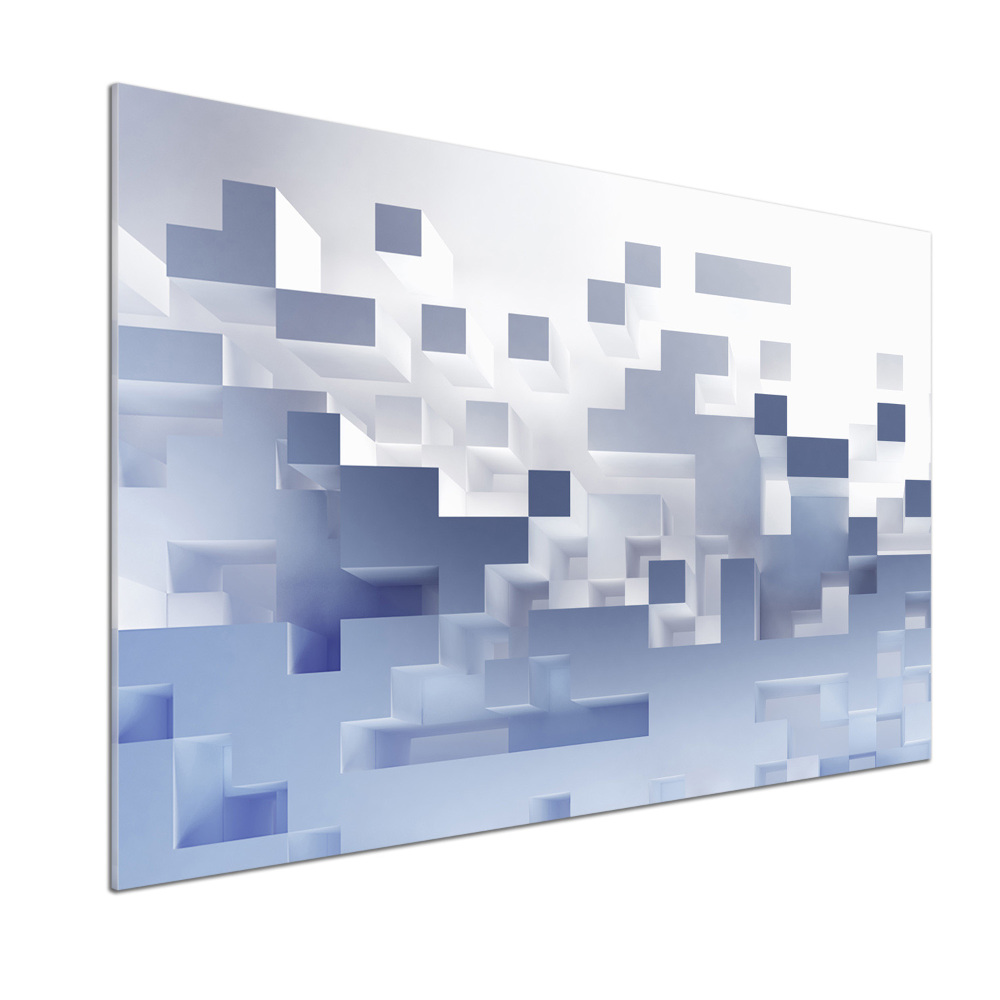 Panel do kuchni Abstrakcja kostki