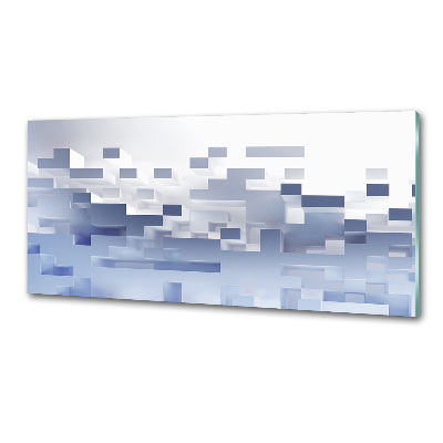 Panel do kuchni Abstrakcja kostki