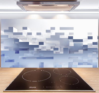 Panel do kuchni Abstrakcja kostki