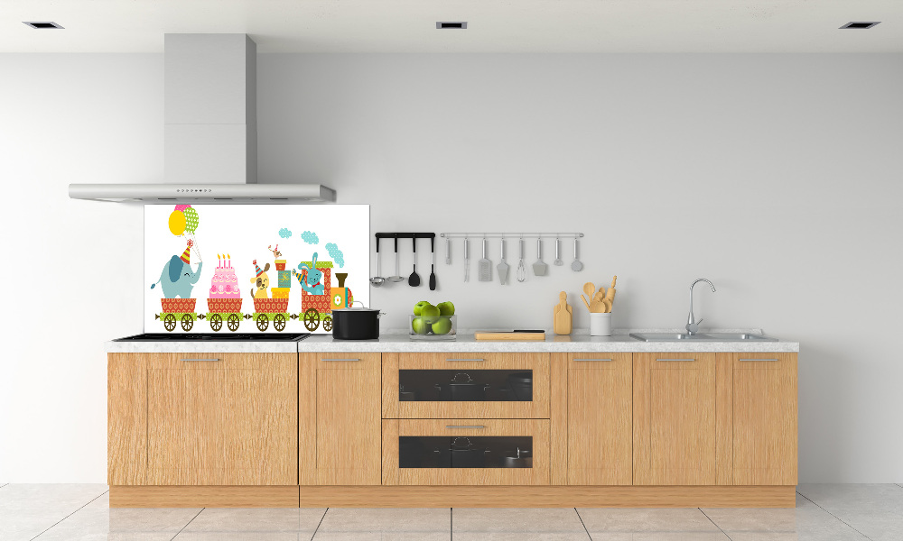 Panel do kuchni Wesoły pociąg