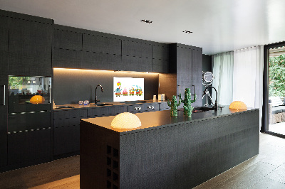 Panel do kuchni Wesoły pociąg