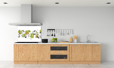 Panel dekor szkło Kiwi i woda