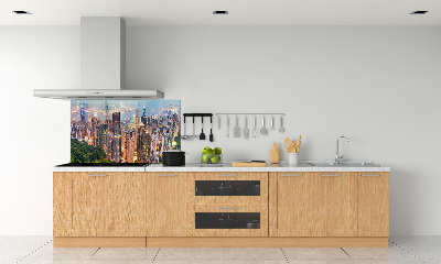 Panel między meble w kuchni Hongkong