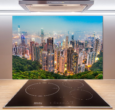 Panel między meble w kuchni Hongkong