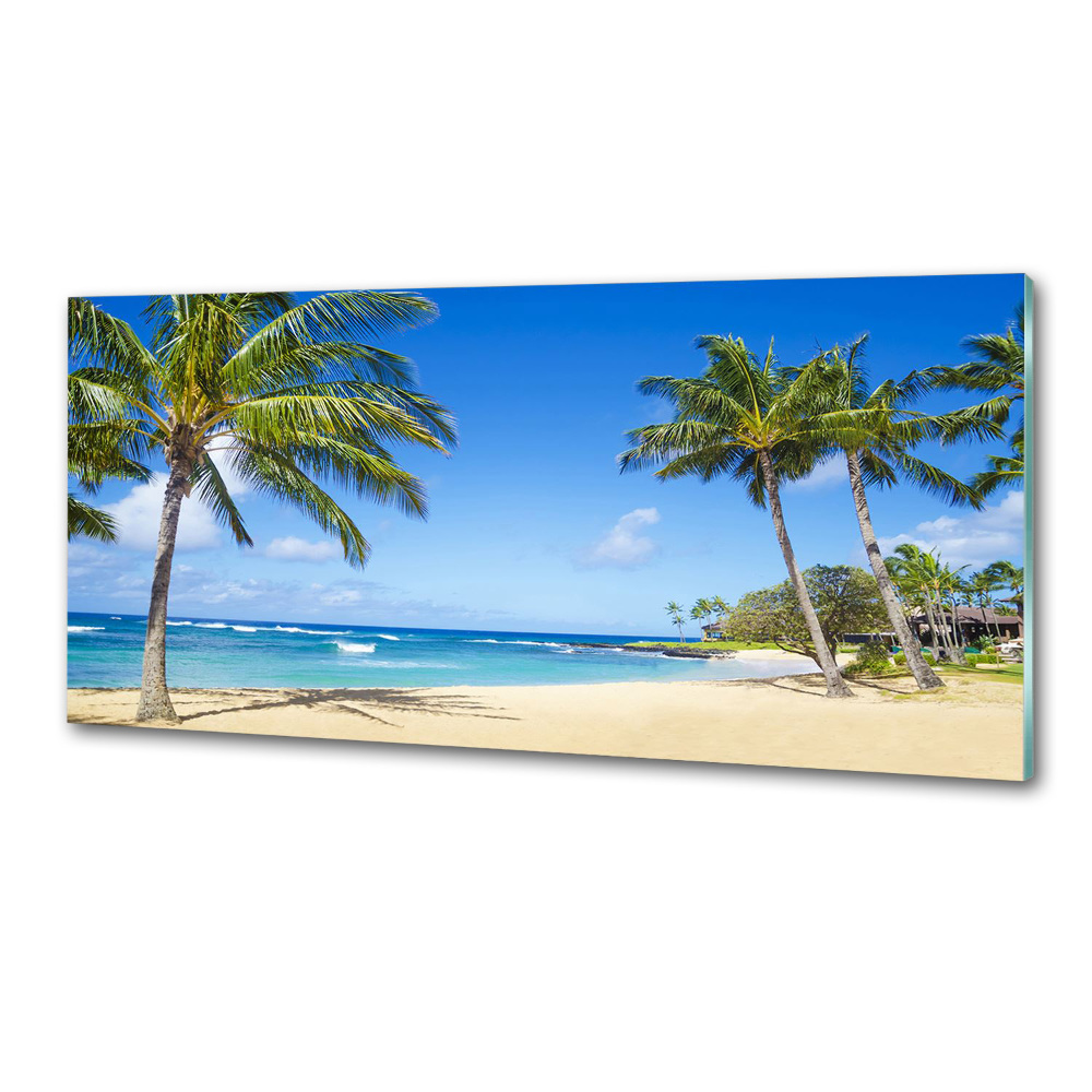 Panel do kuchni Tropikalna plaża