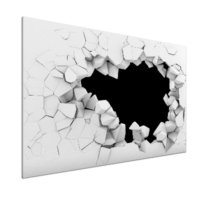 Panel do kuchni Dziura w ścianie