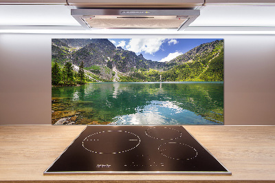 Panel do kuchni Morskie oko Tatry