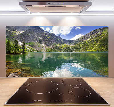 Panel do kuchni Morskie oko Tatry