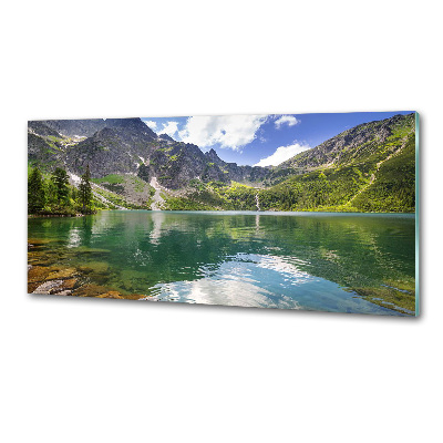 Panel do kuchni Morskie oko Tatry