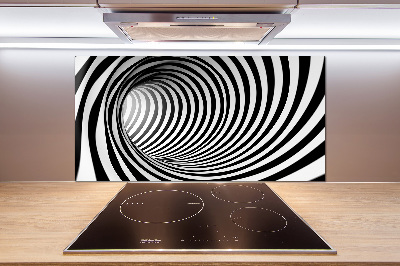 Panel między meble w kuchni Tunel 3D