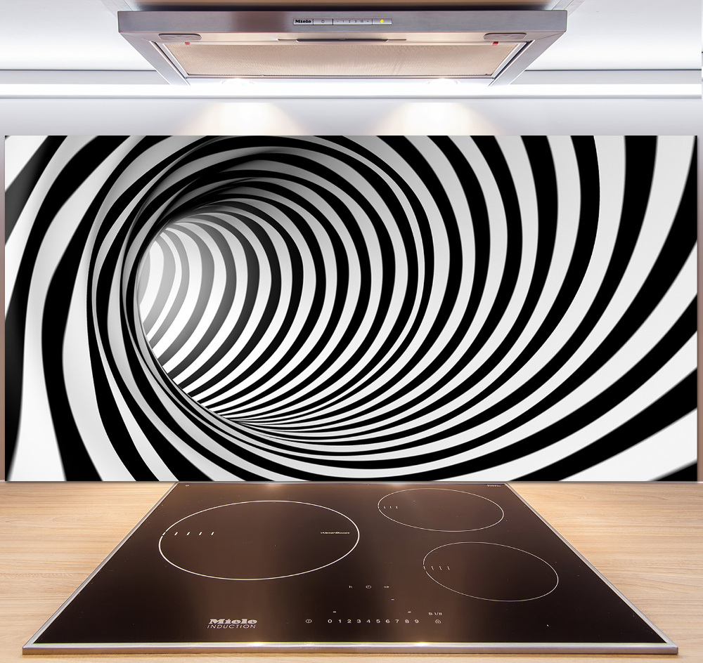Panel między meble w kuchni Tunel 3D