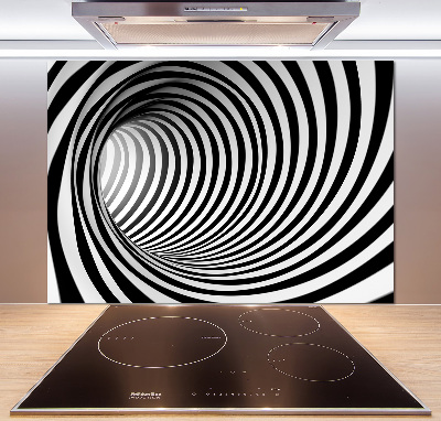 Panel między meble w kuchni Tunel 3D