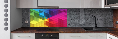 Panel do kuchni Geometryczne tło