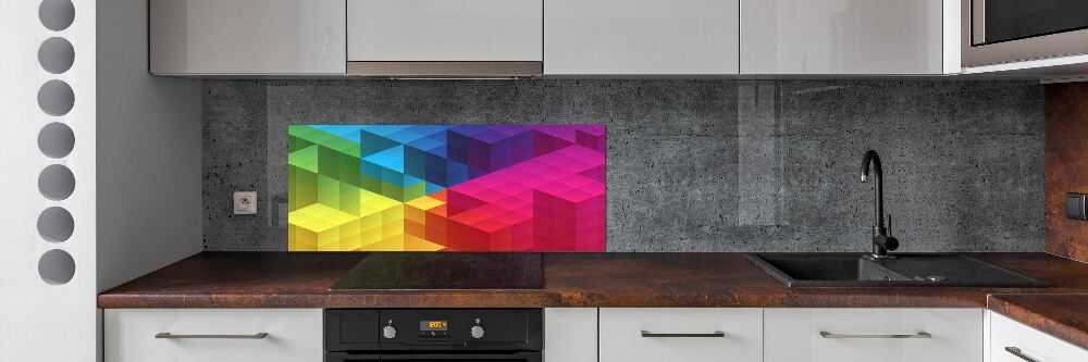 Panel do kuchni Geometryczne tło