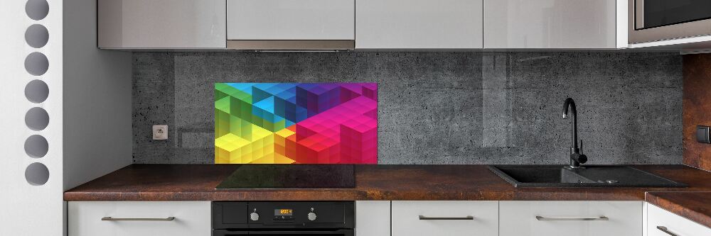 Panel do kuchni Geometryczne tło