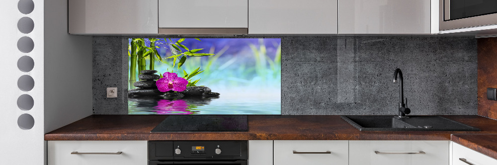 Panel do kuchni Orchidea bambus