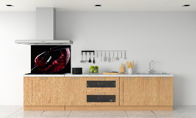 Panel do kuchni Czerwone wino