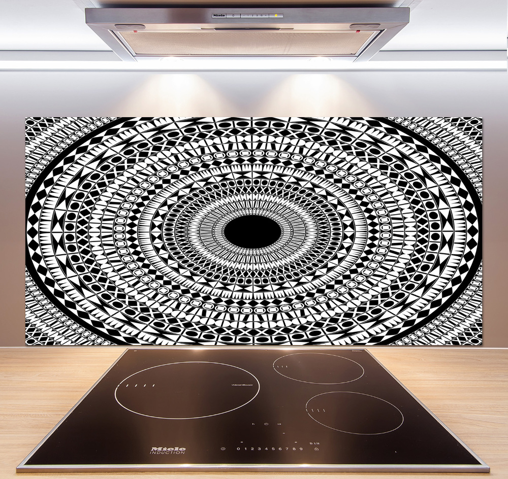 Panel do kuchni Ornamenty okrąg