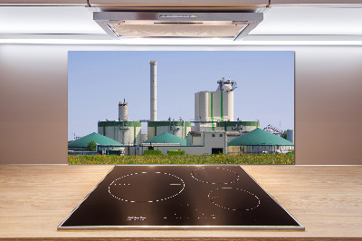 Panel dekor szkło Biogazownia