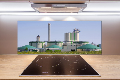 Panel dekor szkło Biogazownia