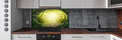 Panel do kuchni Tunel z drzew