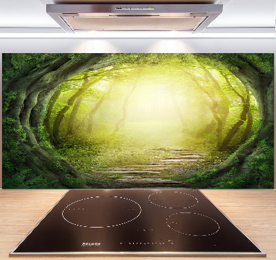 Panel do kuchni Tunel z drzew