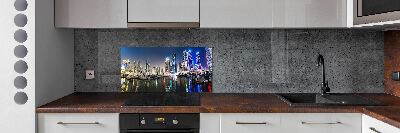 Panel dekor szkło Dubaj nocą