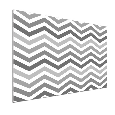 Panel do kuchni Szare zygzaki