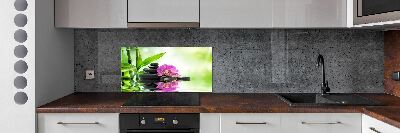 Panel między meble w kuchni Orchidea