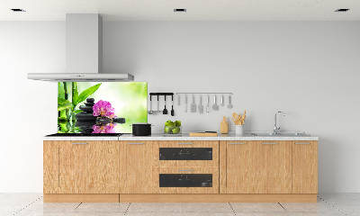 Panel między meble w kuchni Orchidea