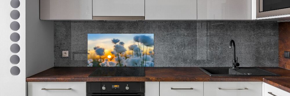 Panel między meble w kuchni Wełnianka
